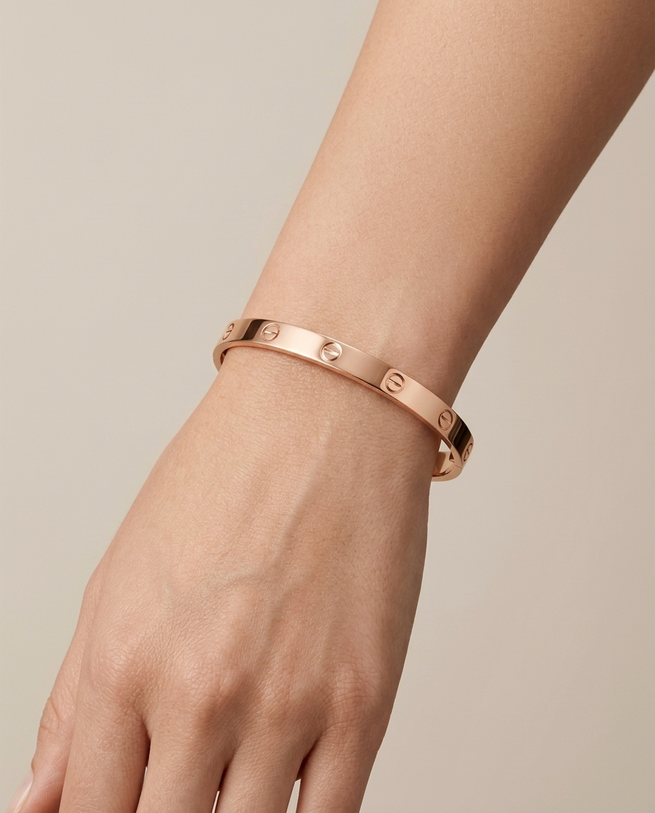Cartier Love Bracelet on model