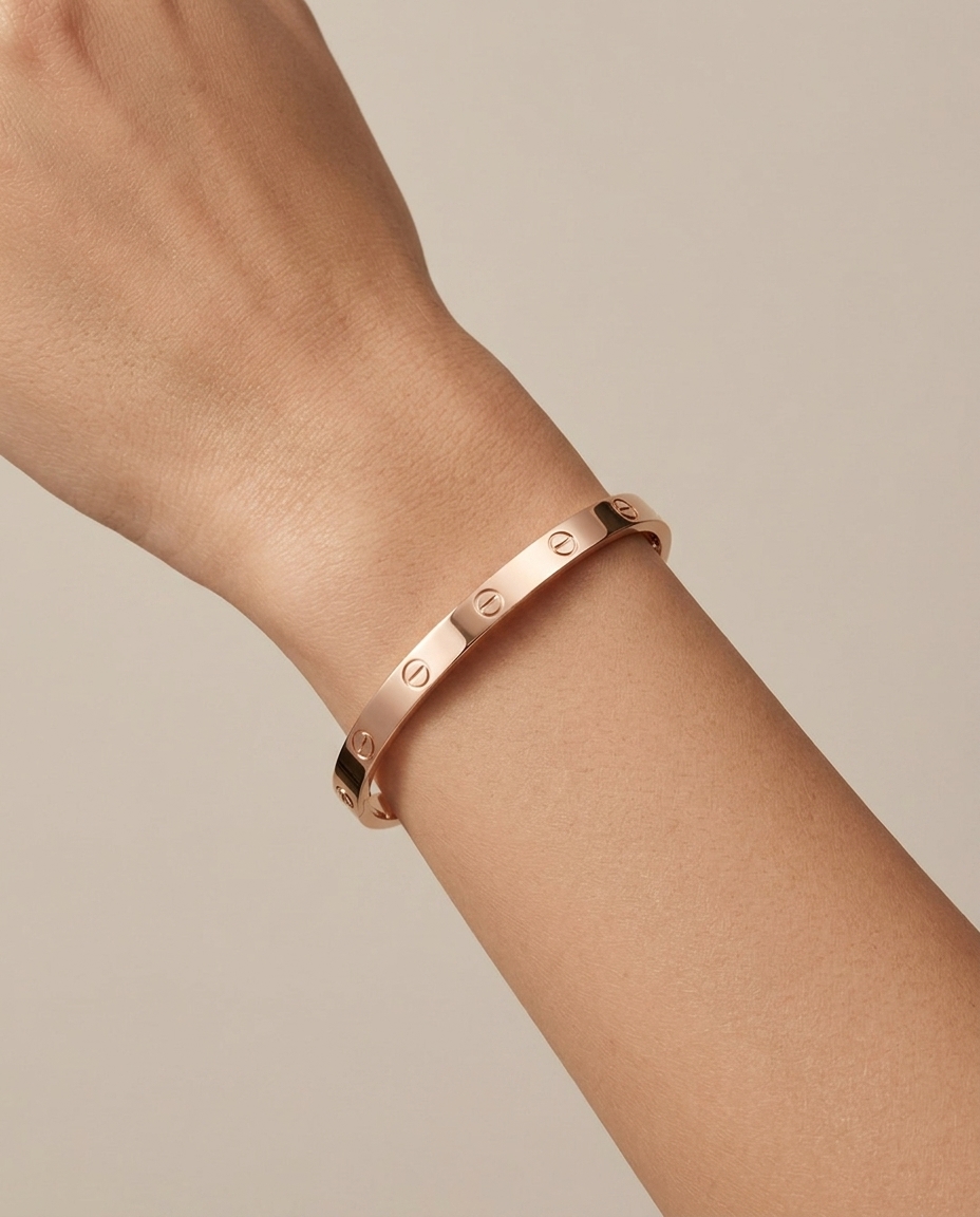 Cartier Love Bracelet on model