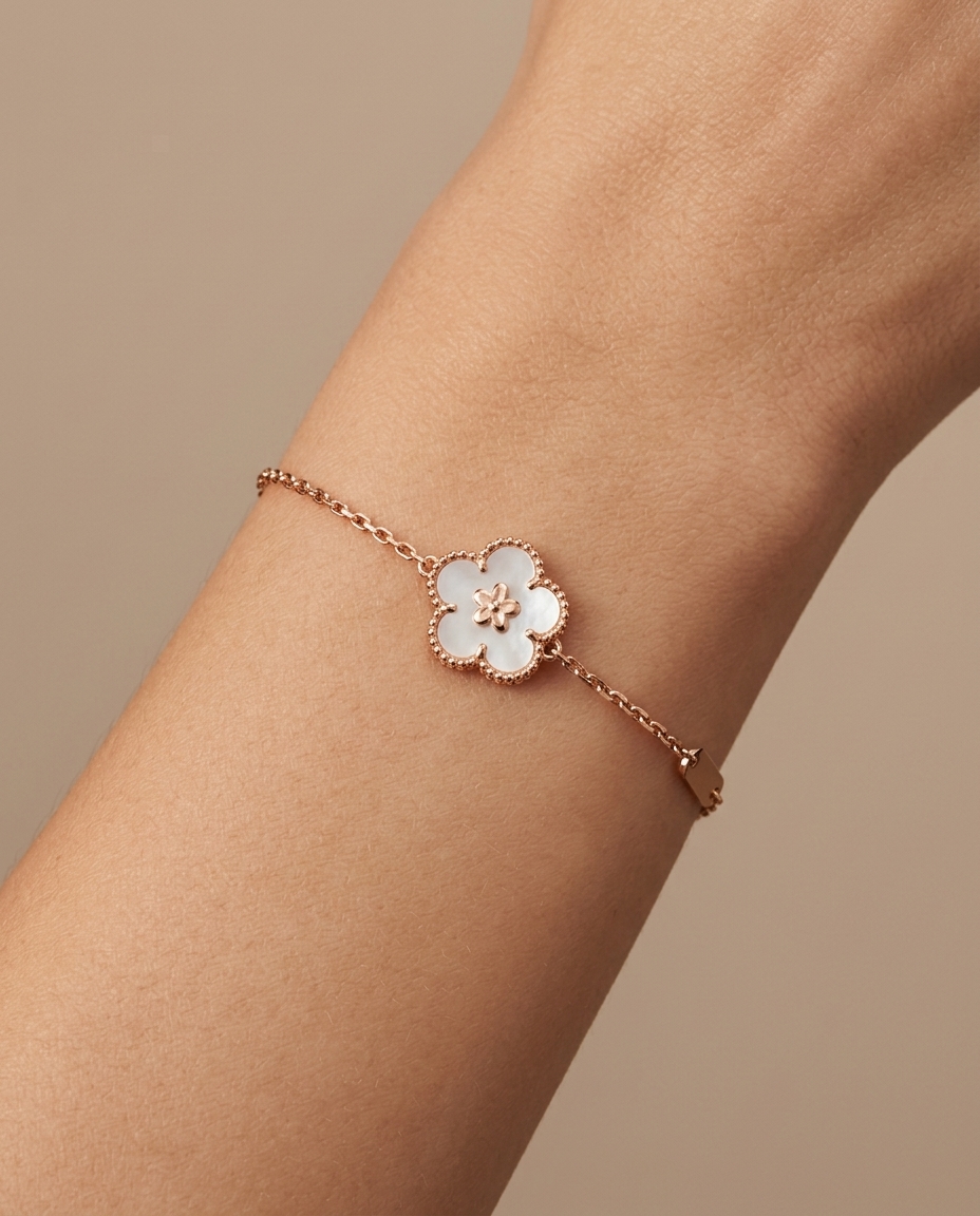 Van Cleef & Arpels Lucky Spring Bracelet on model