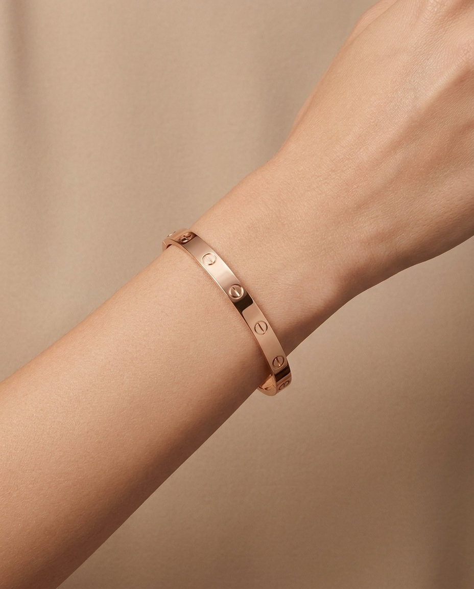 Cartier Love Bracelet on model