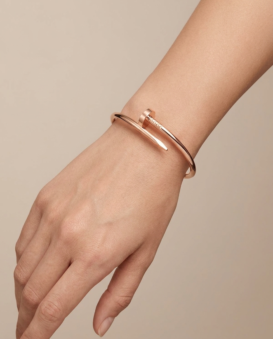 Cartier Juste un Clou Bracelet on model