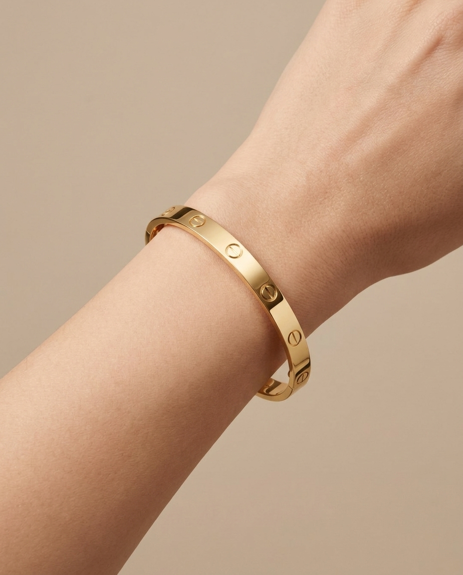 Cartier Love Bracelet on model