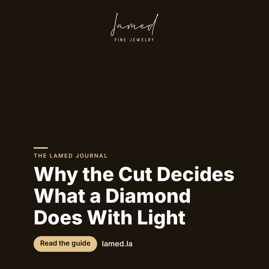 Why the Cut Decides What a Diamond Does With Light